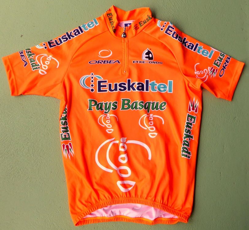 schönes vintage Team EUSKALTEL ORBEA Velo Trikot 2002 XL | Kaufen auf ...