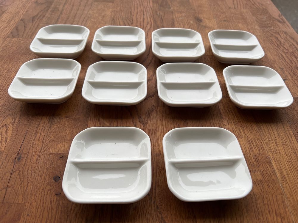 10 Stück Schälchen für Häppchen mit 2 Komponenten 7,5 cm | Kaufen auf ...