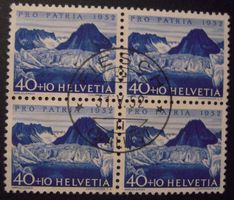 PP60 VB gest. Fiesch 31. V. 52 ss Zentrumsstempel