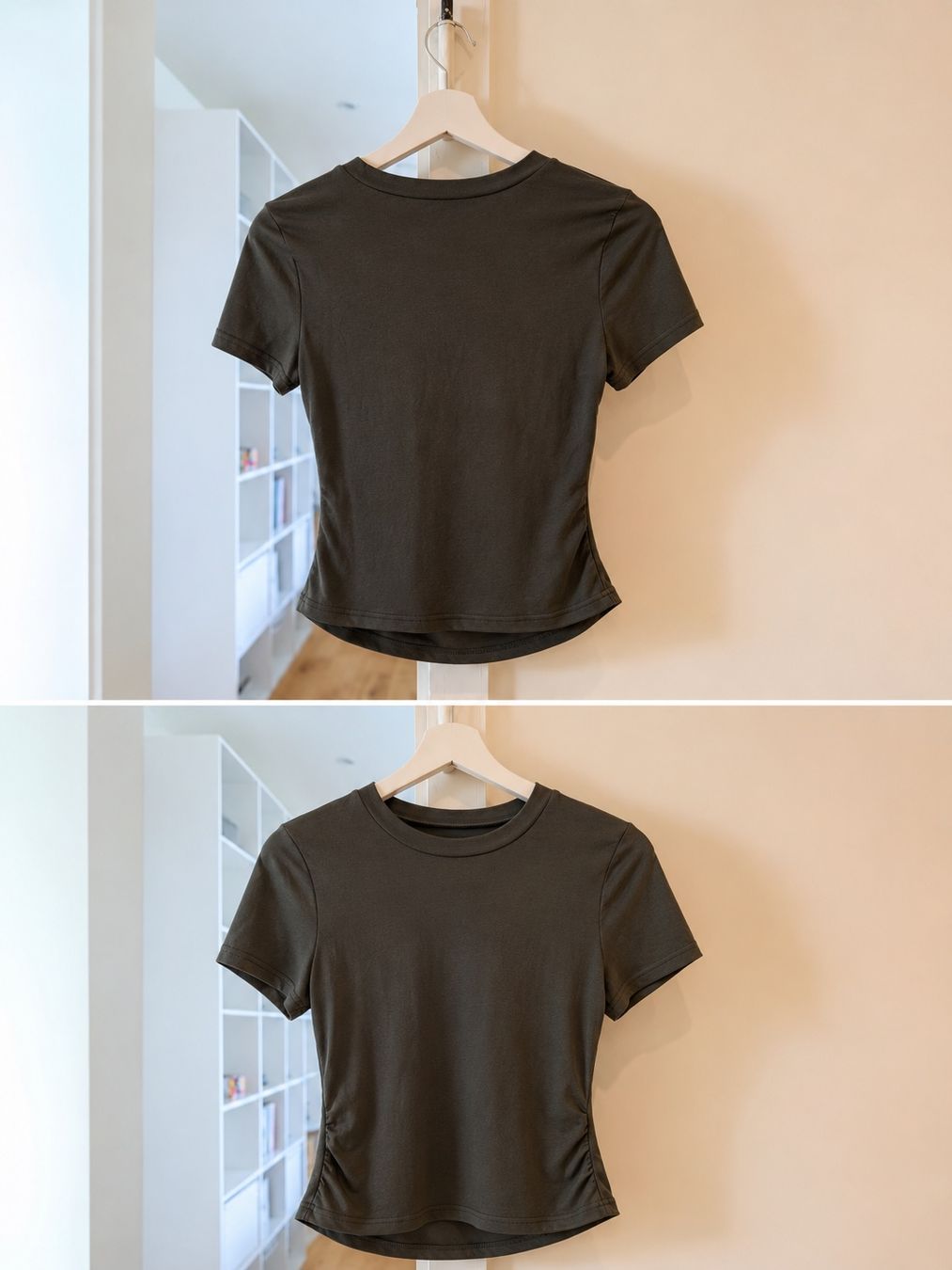 T-shirt: Damen T-Shirt kurzarm grau Grösse S – Nuovo (secondo la descrizione) da Meilen venduto da oli_yp7q