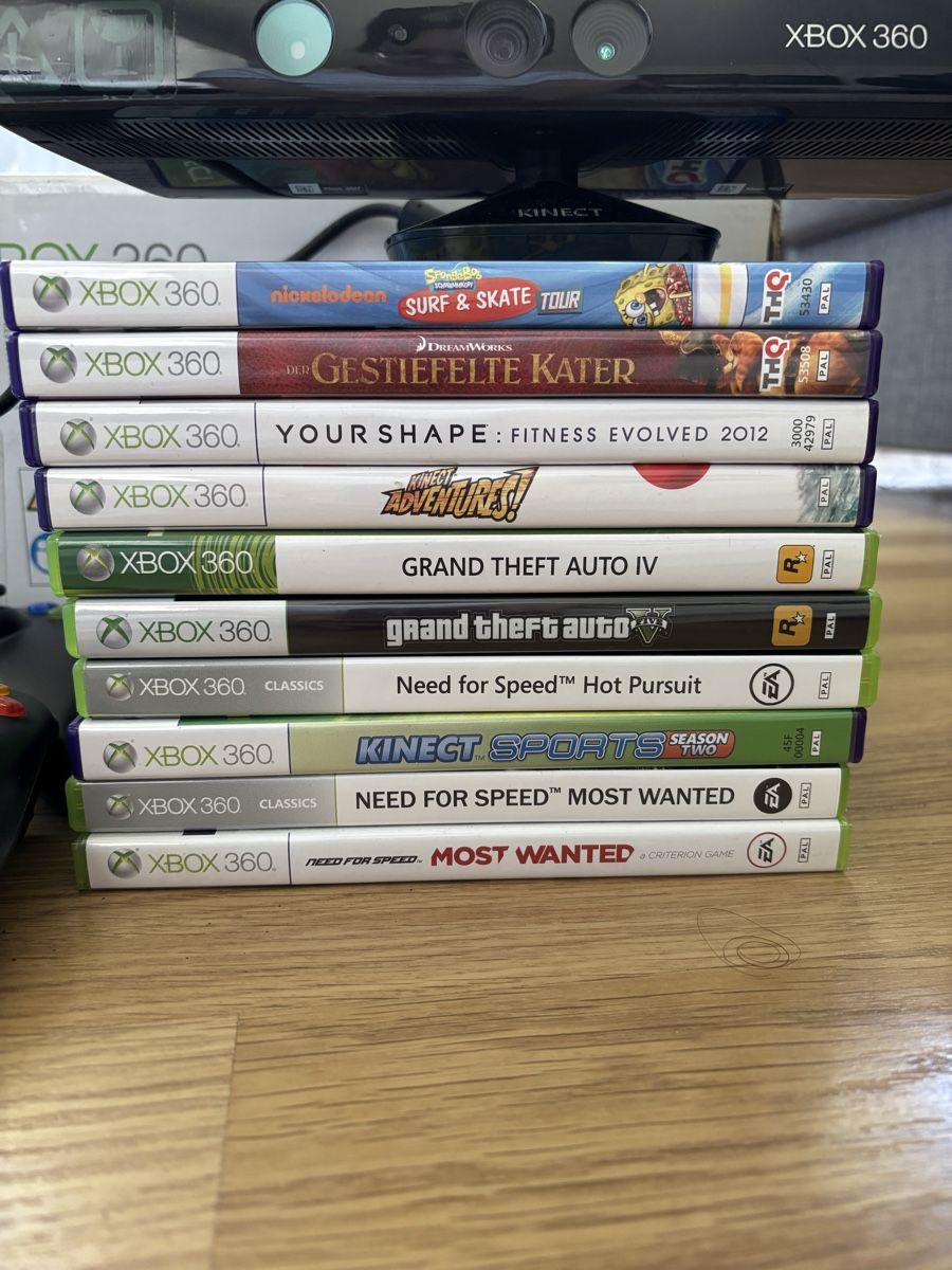 Microsoft Console: Xbox 360 Konsole 250GB mit Kinect Set gebraucht – Usato da Zürich venduto da wie_p6fw 3