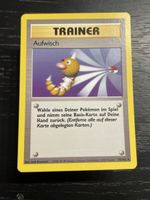 Pokemon Aufwisch Trainer 78/102 Base set rar