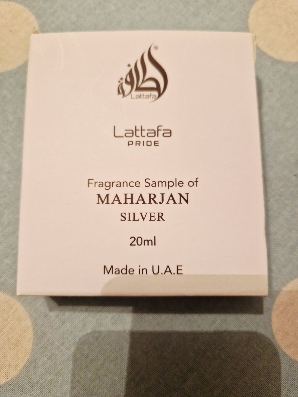 Lattafa Profumi & Eau de Toilette: Lattafa Pride Maharjan Silver 20ml – Usato da Undervelier venduto da Tufitufi7 1