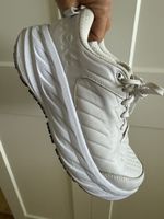 Hoka One One Bondi SR weiss Damen Gr. 39.5 LEDER!- Sehr b