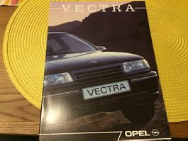 Opel Vectra A Verkaufsprospekt 34 Seiten französisch 2.1989