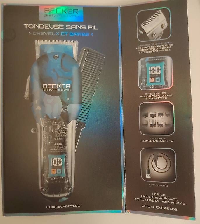 Soins du visage: Becker Shaves&Trims  – D'occasion à Balgach par ste_wqc7 3