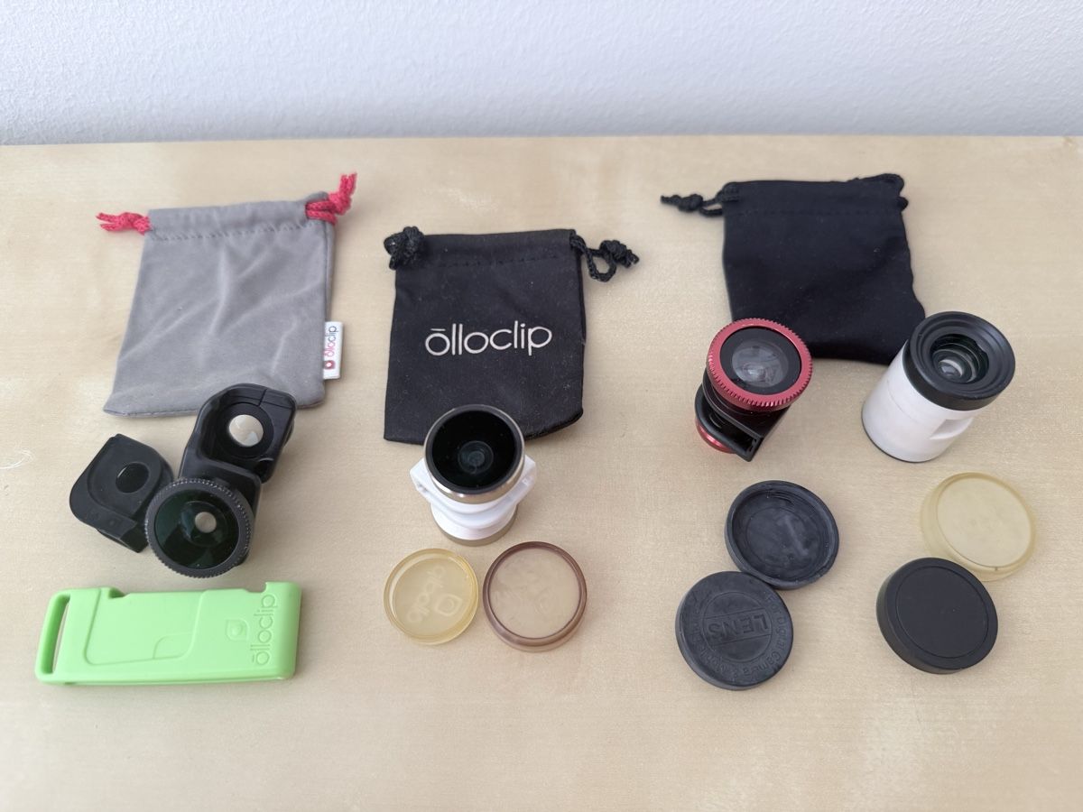 Objectifs: Olloclip lens kits for iPhone, multiple model lenses – D'occasion à Baden par JellyMonster
