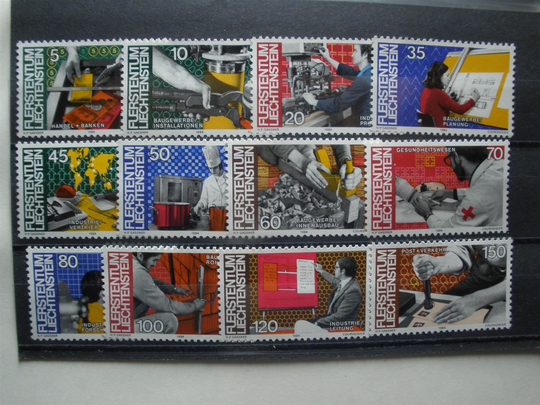 Tutti i francobolli: 1984  / 788 - 799 ** – Nuovo (secondo la descrizione) da Buchs SG venduto da Tigeradler