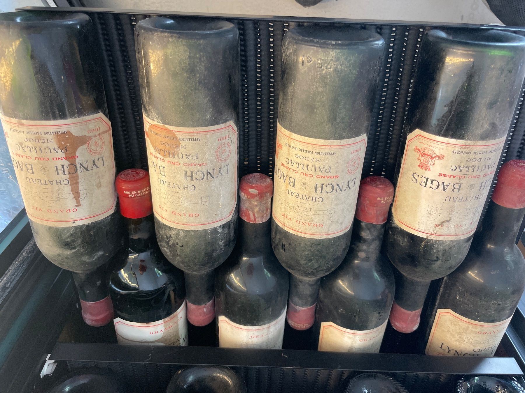 Lynch Bages Vino: 8 Flaschen Château Lynch Bages 1969 – Usato da Hölstein venduto da kolumbus1964