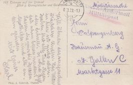Totensee auf der Grimsel-Militär-Stempel-Kaserne-Andermatt