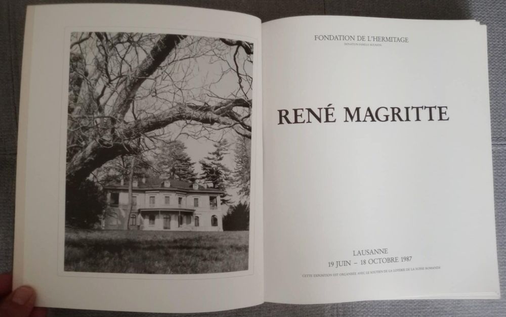 Livre René Magritte : Lausanne, 19 juin-18 octobre 1987 (D'occasion) à
