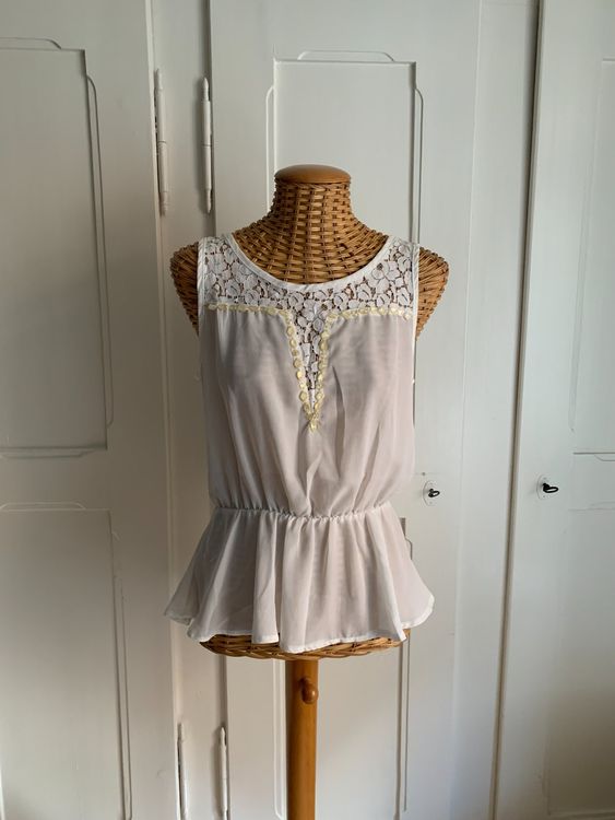 Chiffon Blusentop mit Print