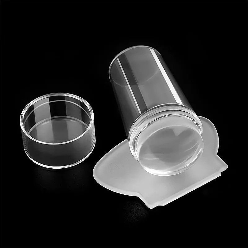 Unghie finte: Stamping Stempel & Scraper Klar im Set – Nuovo e nell'imballaggio originale da Riffenmatt venduto da Nail_Art_Outlet