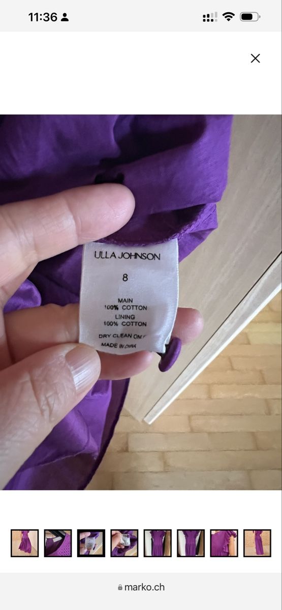 Ulla Johnson Vestiti: Ulla Johnson Sylvaine dresss – Nuovo (secondo la descrizione) da Rain venduto da thesta24 5