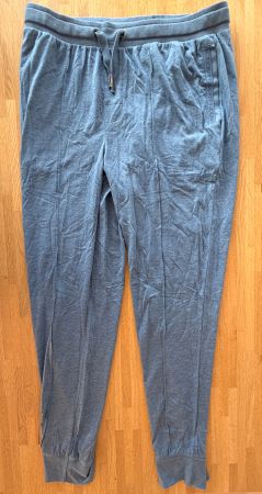 Trainerhose - JOCKEY grau blau Gr. XXL - Tappered Fit