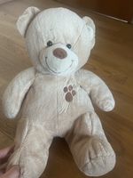 Plüschtier Teddybär beige gut erhalten