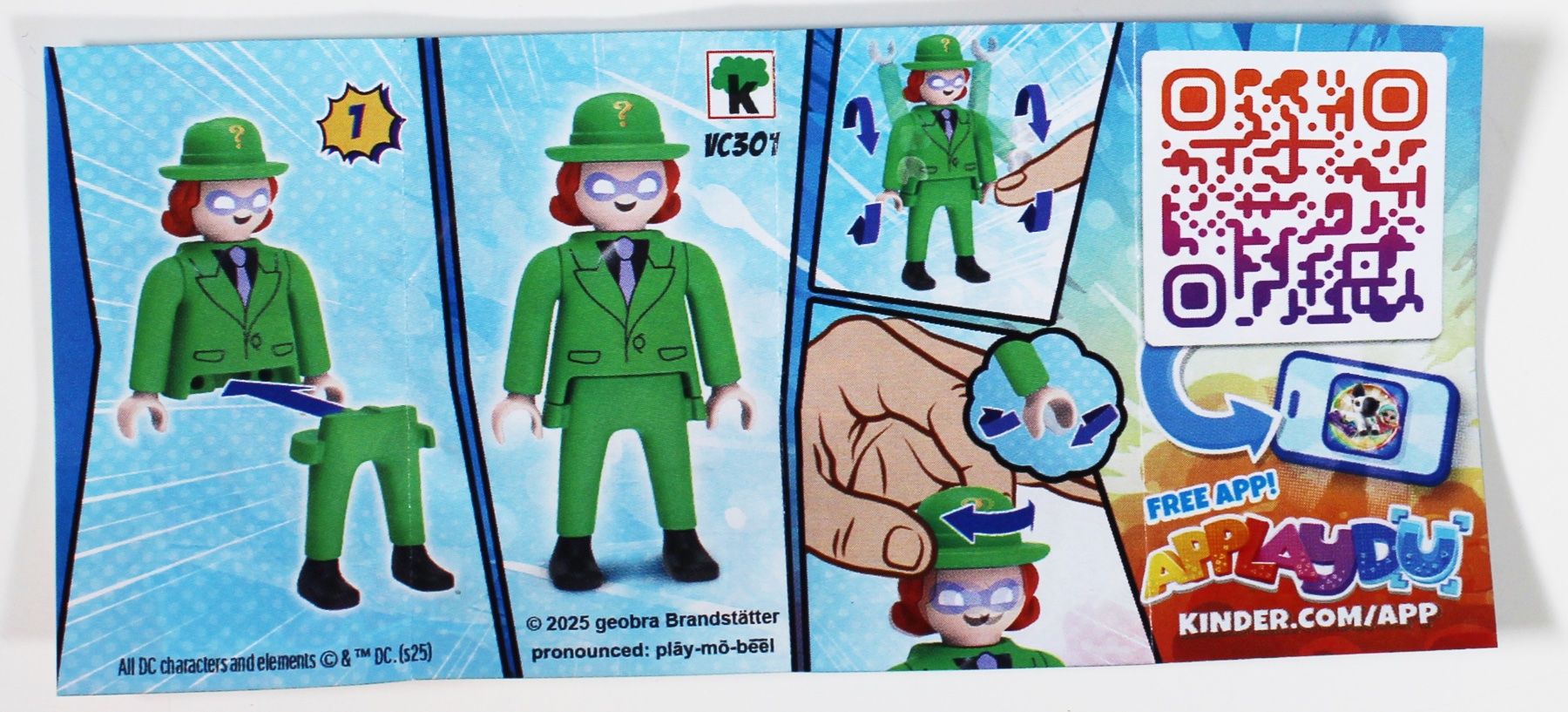 Playmobil Spielzeuge: ÜEI PLAYMOBIL DC SUPERHELDEN THE RIDDLER Minifigur – Neu (gemäss Beschreibung) aus Brüttisellen von Collector-Corner 2