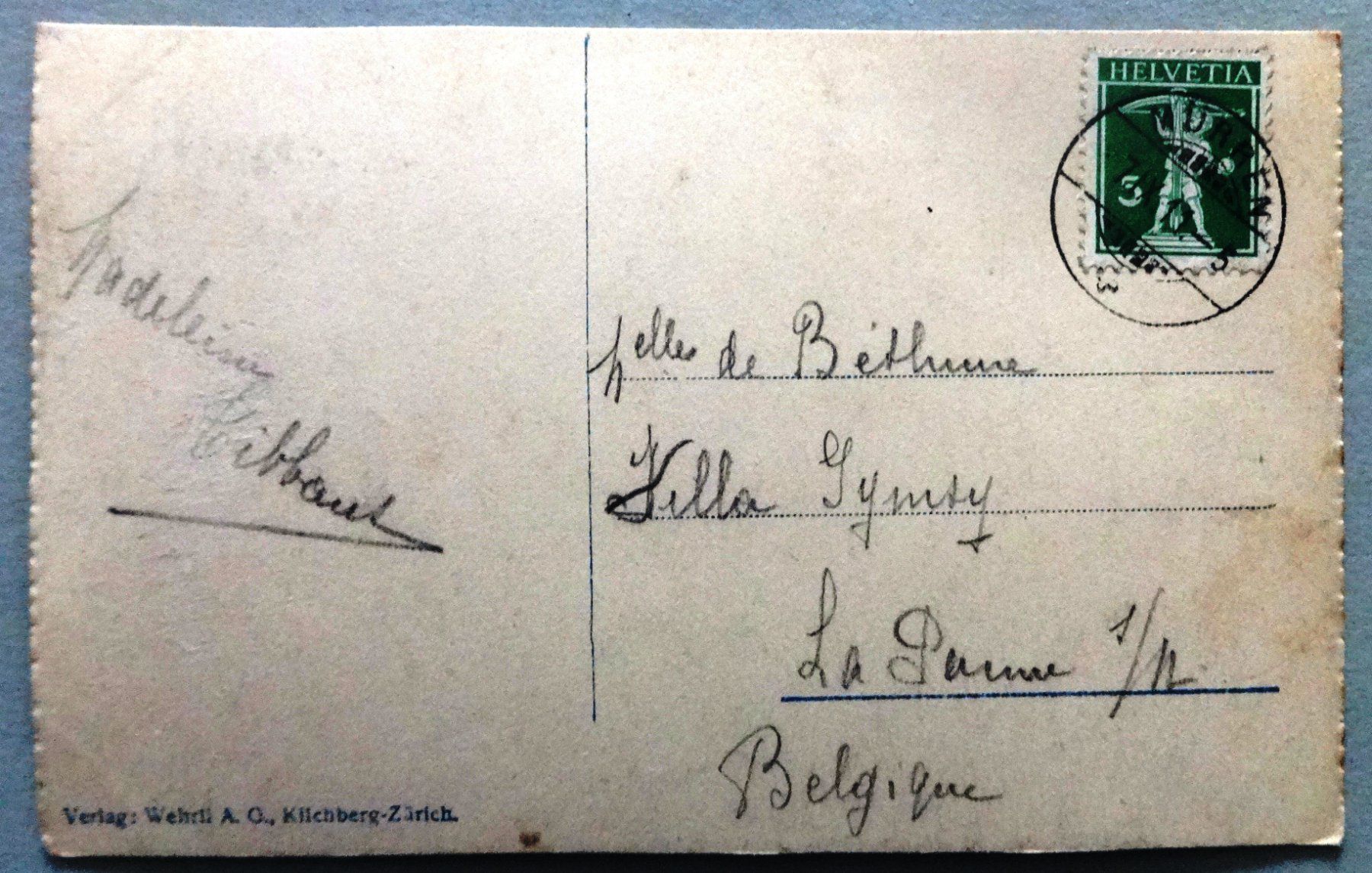 Cartoline postali: Eiger 3975 m, Mönch 4105 m – Usato da Fétigny venduto da Billy2miny 1