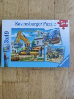 Ravensburger Puzzle Baustelle 3x49 Teile, ab 5 Jahren