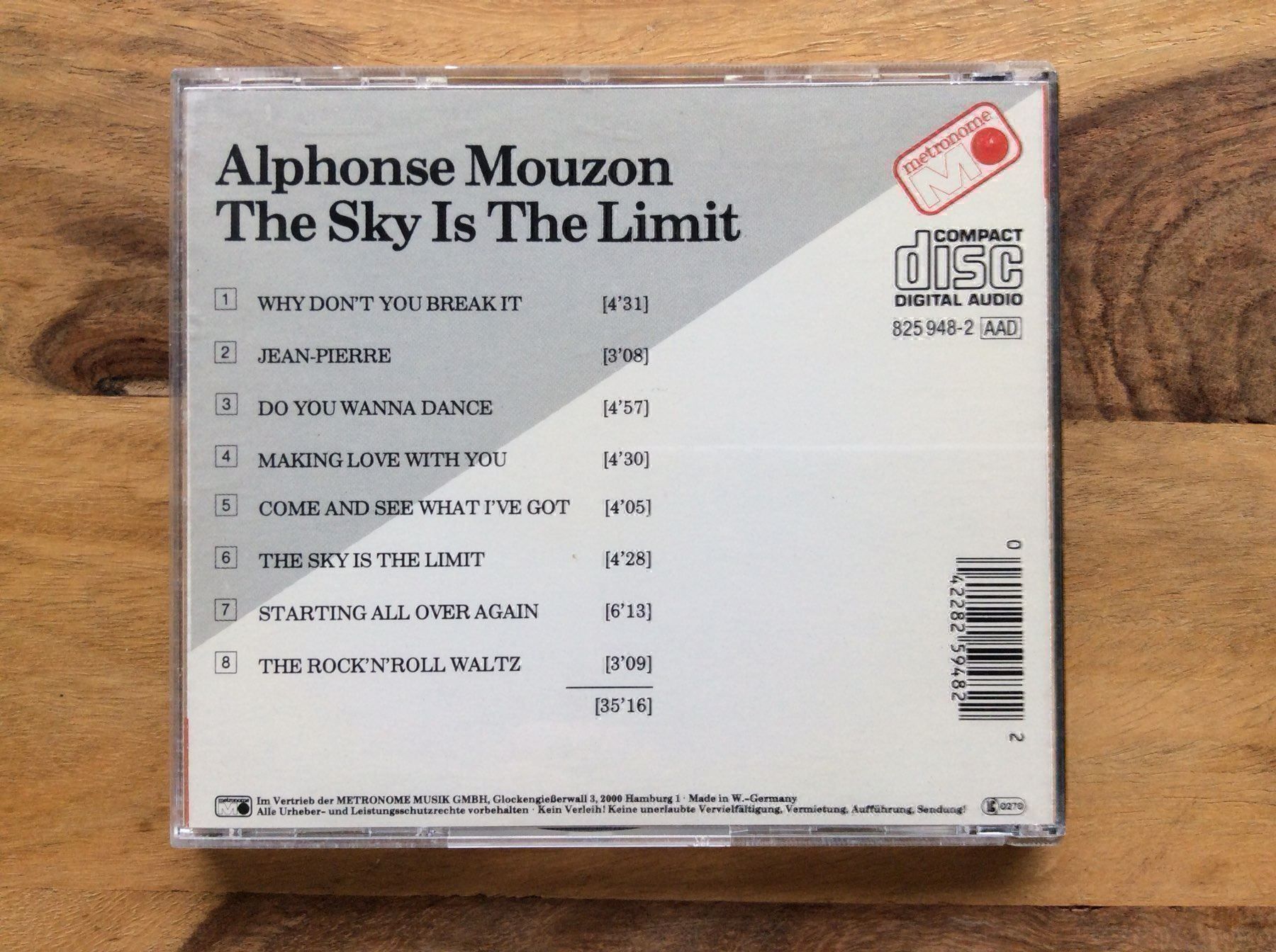 CDs: CD Alphonse Mouzon / The Sky Is The ... – D'occasion à Horgen par flyingpenguin2000 2
