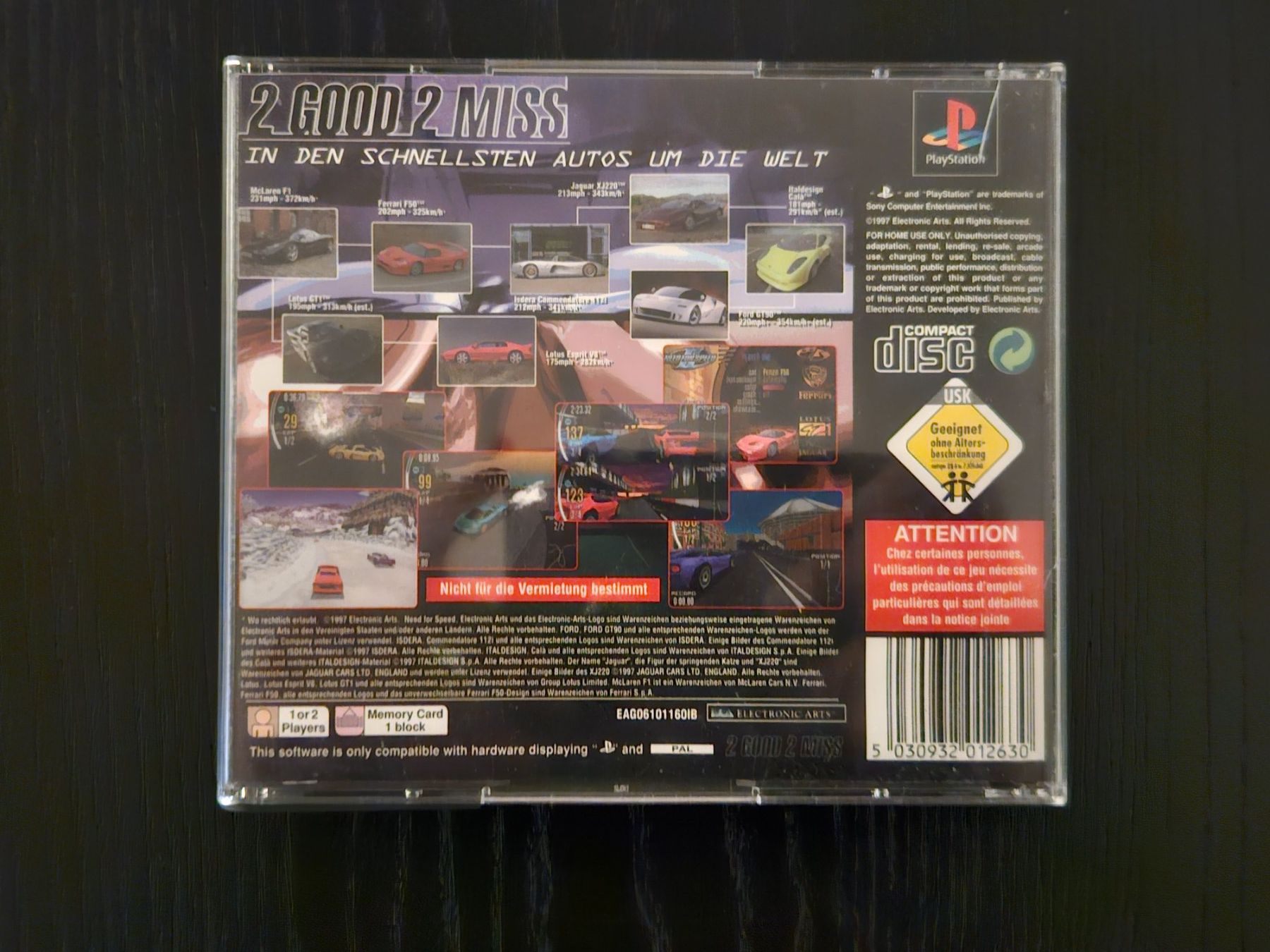 Sony Spiele: Need for Speed II (PS1) – Gebraucht aus Zürich von sodamnme 1