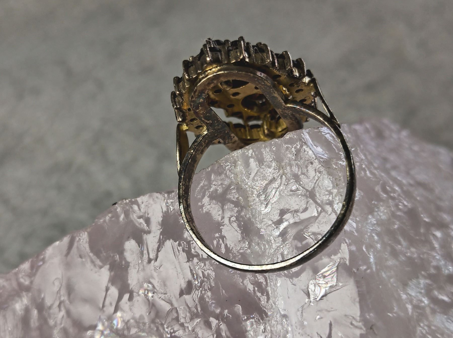Anelli: Granatring Silber 800 – Usato da Istighofen venduto da Ringparadies 1