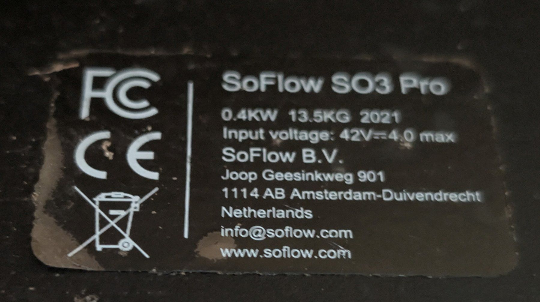 Soflow Kickboard: SoFlow SO3 PRO – Gebraucht aus Moosseedorf von Spirandelli 3