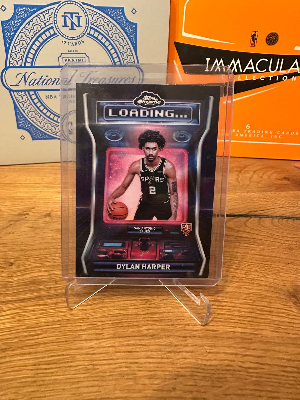 Nba Cartes à collectionner: Carte Dylan Harper Topps Chrome Loading – D'occasion à Vullierens par Gaara04