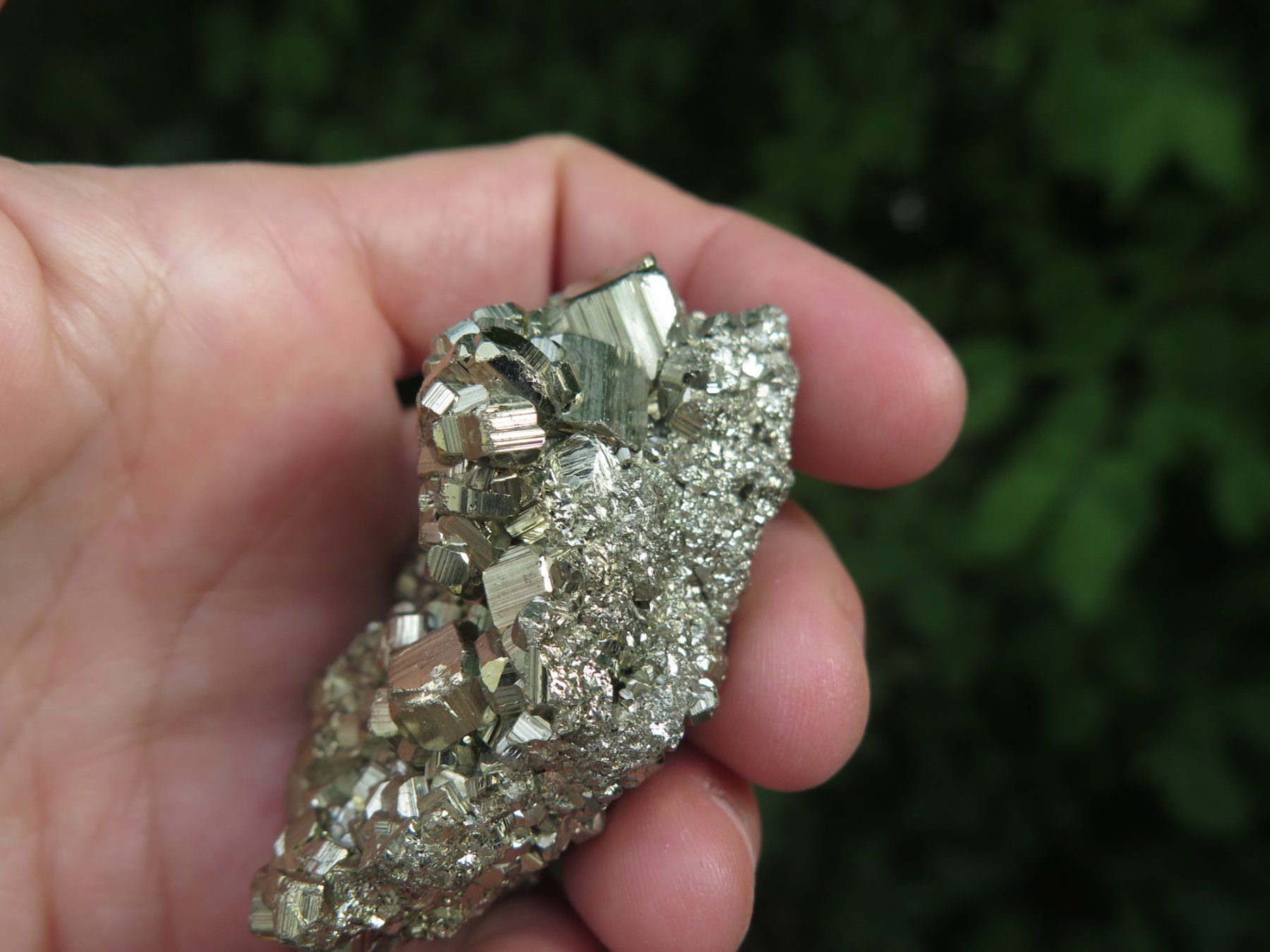 Minerali & Pietre curative: Pyrit Stufe von Peru, Hochglänzend – Usato da Schaffhausen venduto da Yamakana51L8736OQ8 6