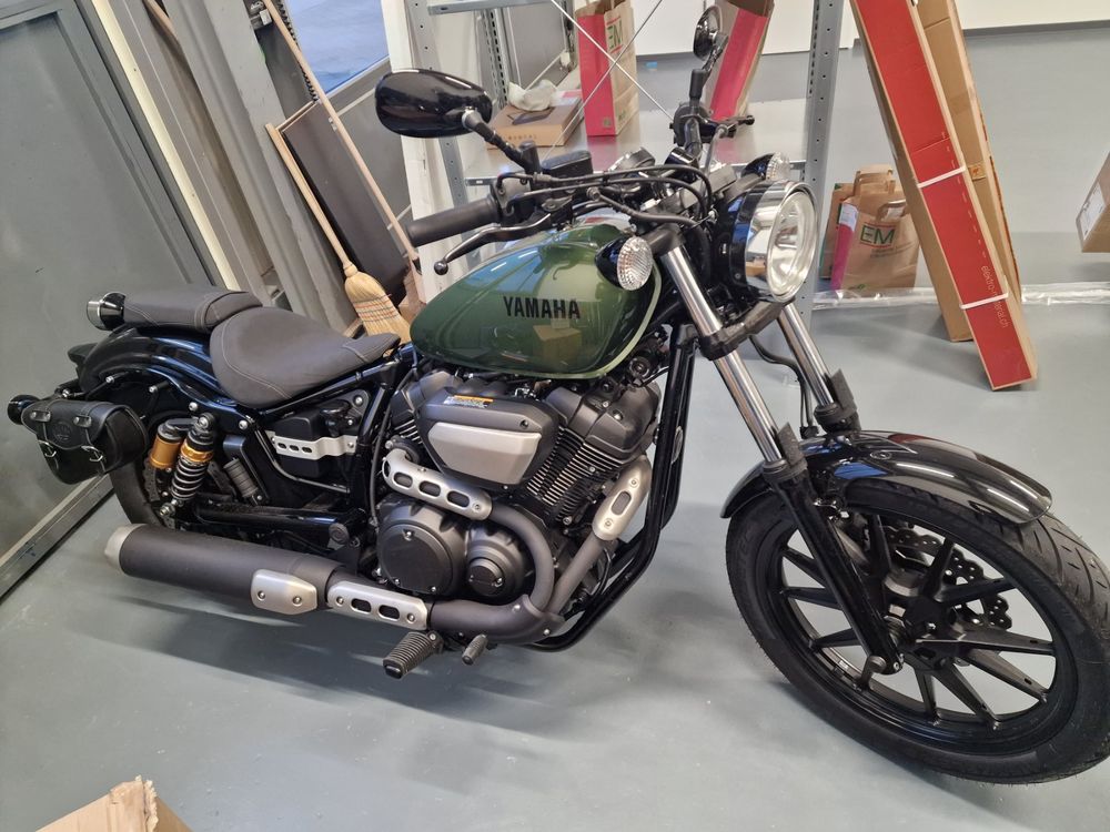 Svarog Motorrad Echtleder Biker Handschuhe / Shanks Für Chopper Harley