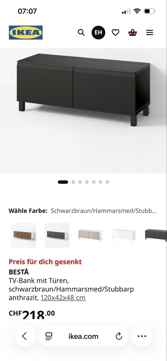 Ikea TV Möbel: Ikea Besta TV Möbel – Gebraucht aus Ruggell von Malbuntiger01 3
