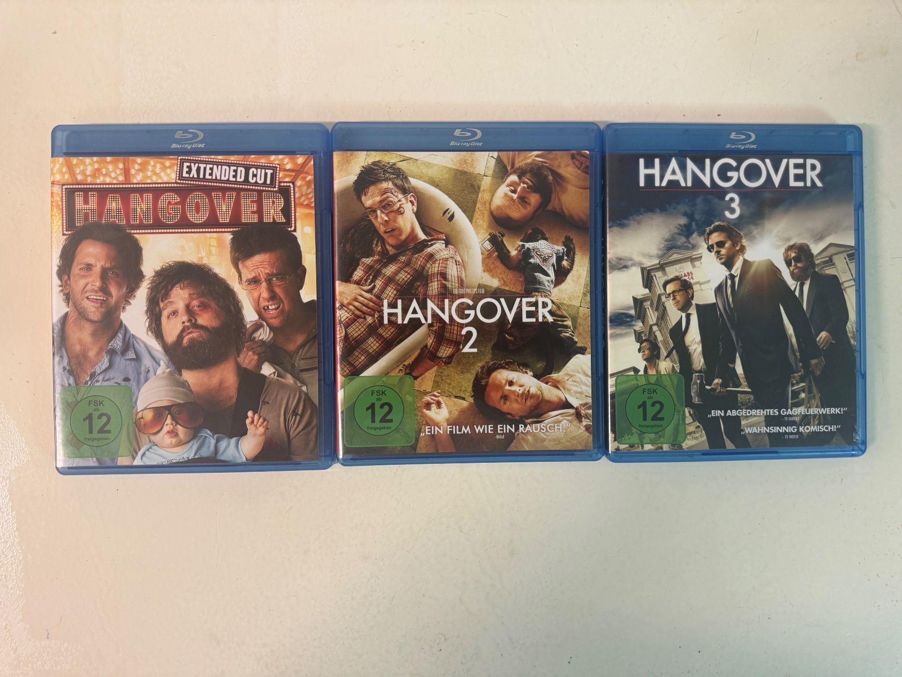 Tutti i DVDs: HANGOVER TRILOGIE  (BLU-RAY) – Usato da Basel venduto da san_2qlq