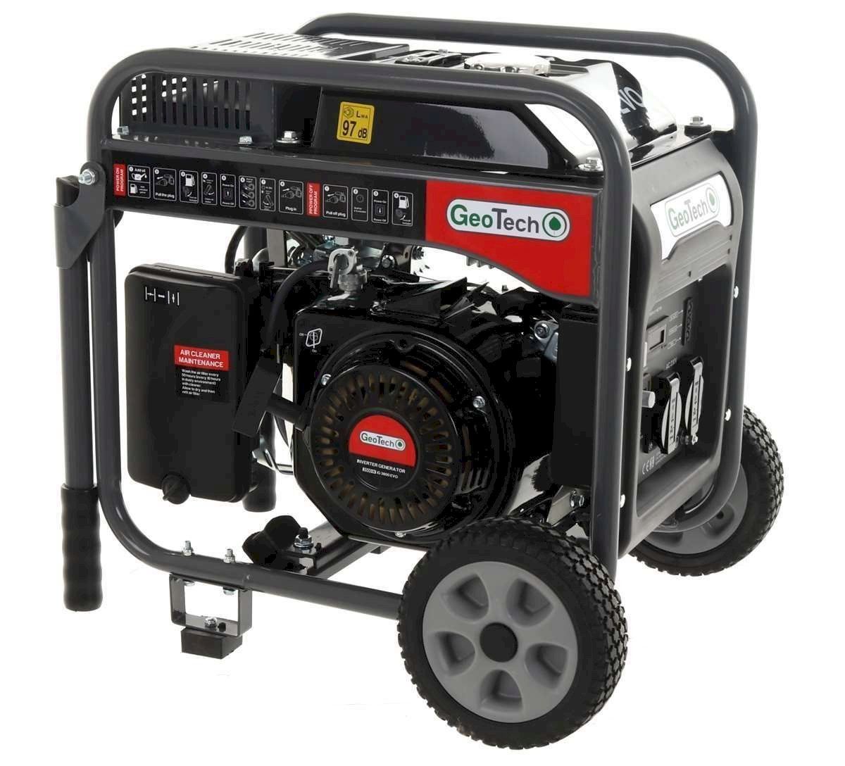 Generatori di corrente: Geotech iG 3800 EVO Stromgenerator 3,5kW – Nuovo e nell'imballaggio originale da Bottighofen venduto da zaap 3