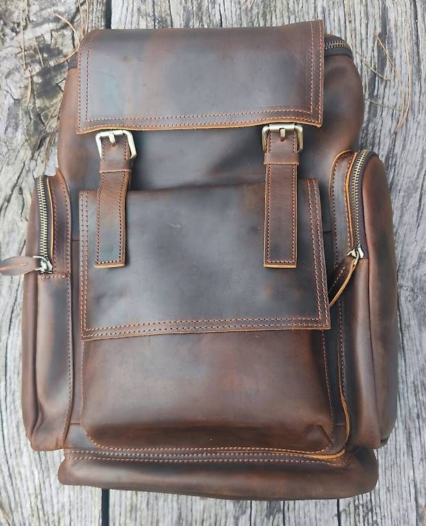 Zaini: Echt Leder Rucksack – Usato da Schwarzenbach LU venduto da eminens