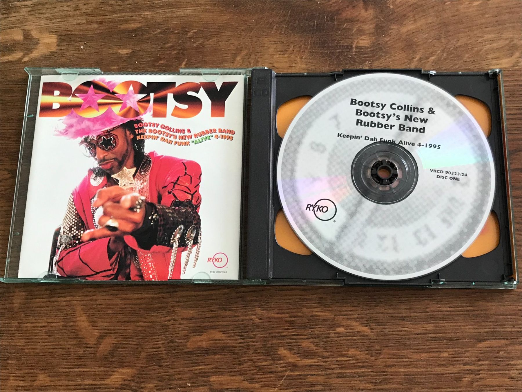 CD: BOOTSY'S RUBBER BAND - Keepin' Dah Funk "Alive" 4-1995 - 2CD – Usato da Buchs AG venduto da Archie 1