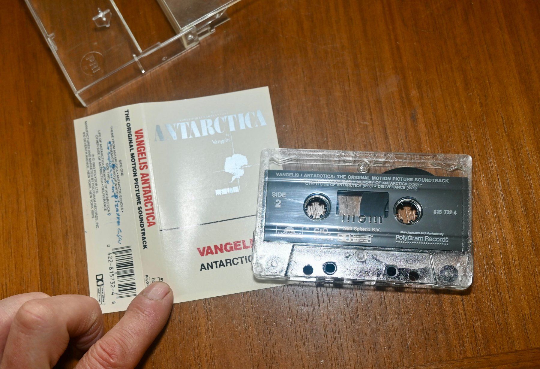 Musicassette: MC VANGELIS - ANTARCTICA – Usato da Pfaffhausen venduto da mono_rec