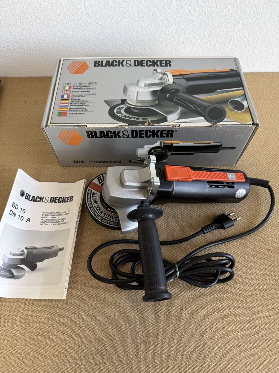 Schleifen & Polieren: Black & Decker Einhand Winkelschleifer BD10 NEUWERTIG  – Gebraucht aus Konolfingen von petzipetz