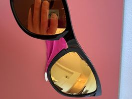 Sonnenbrille Oakley Frogskins Gold Series gebraucht