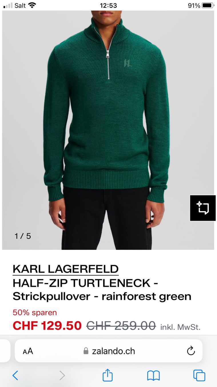 Karl Lagerfeld Maglioni & Felpe: Pullover Karl Lagerfeld Gr M, neu – Nuovo (secondo la descrizione) da Zug venduto da estarthyme