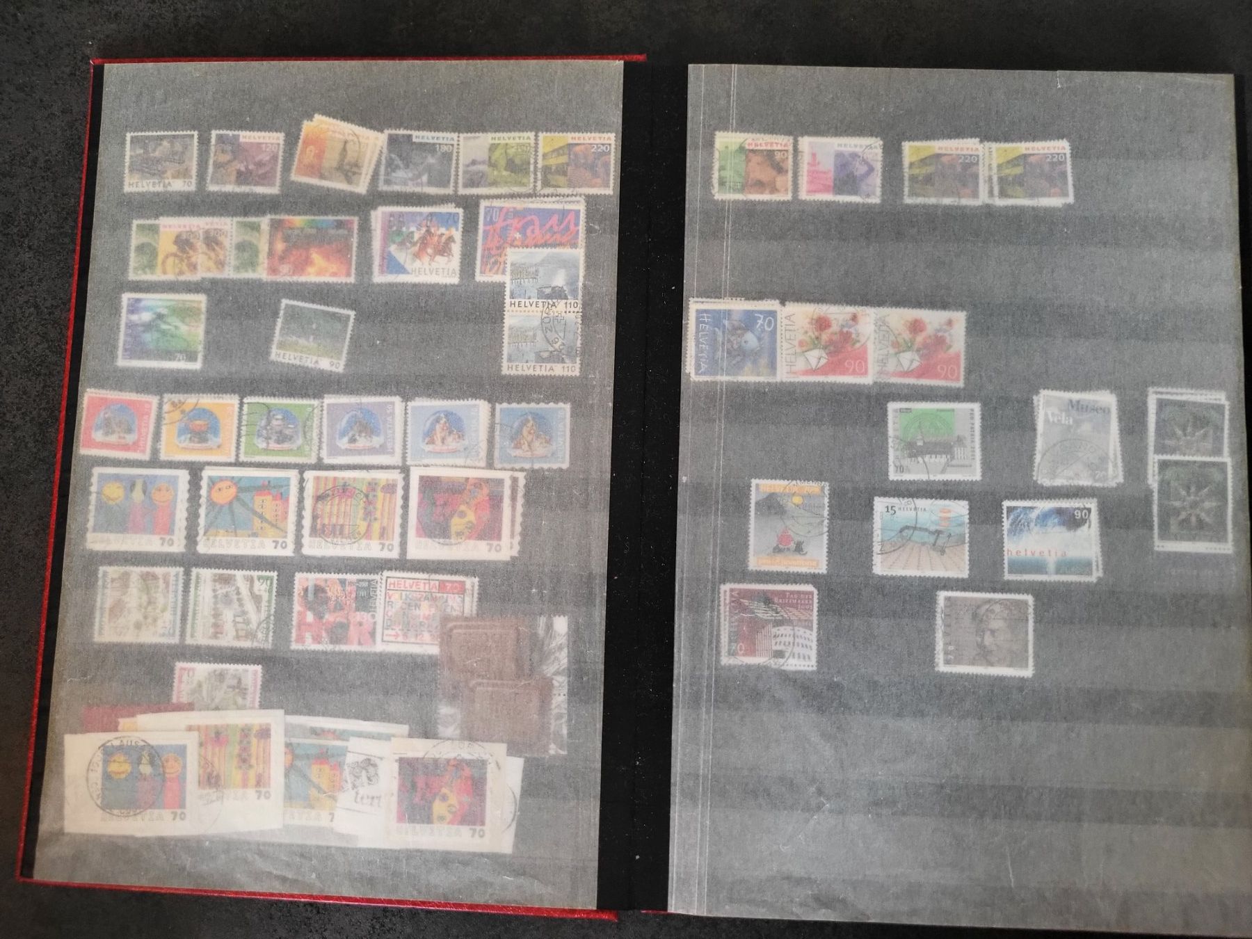 Tutti i francobolli: Sammlung Album Schweiz – Usato da Rümlang venduto da Turrin 1