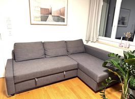 FRIHETEN Eckbettsofa mit Bettkasten