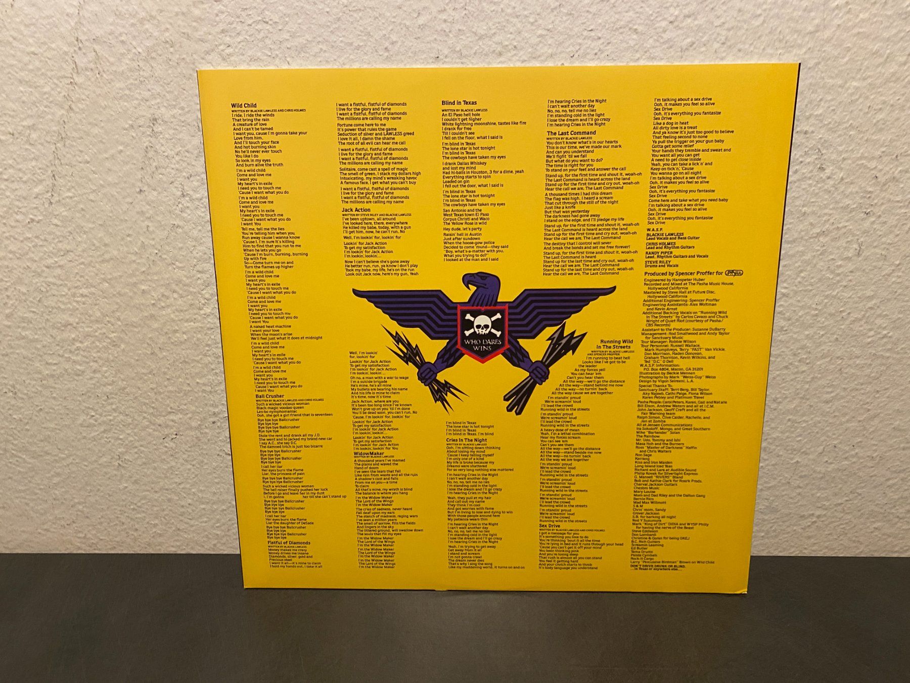 Dischi in vinile: W.A.S.P. - The Last Command LP (2012) – Nuovo (secondo la descrizione) da Basel venduto da VinylLover68 7