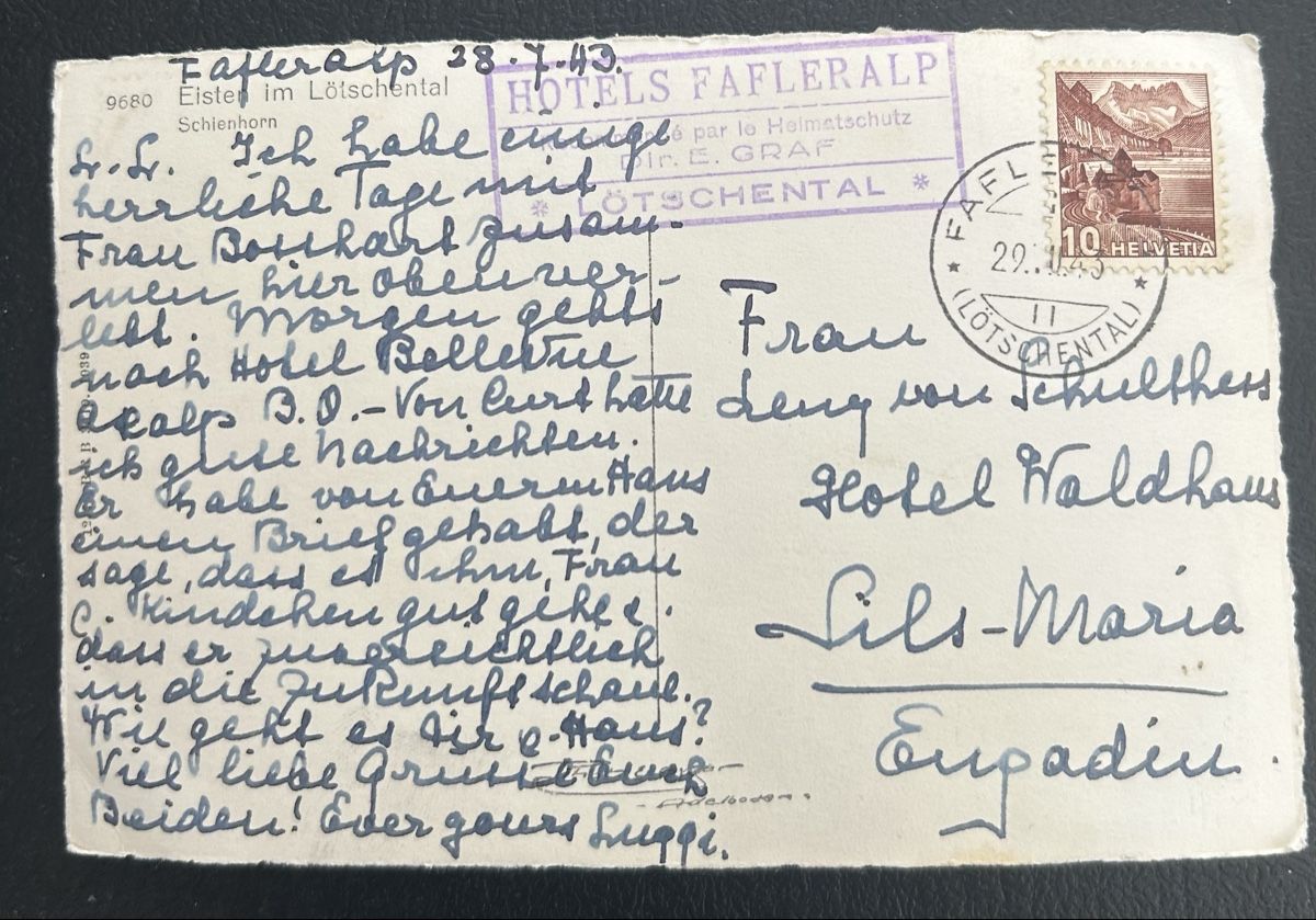 Cartoline postali: Eisten im Lötschental – Usato da Horw venduto da Tellbub 1