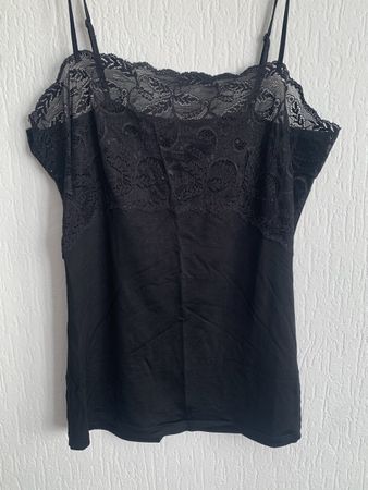 Débardeur Calida ✨🖤dentelle noir XS 