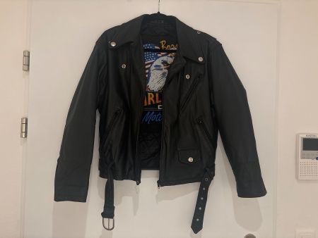 HARLEY DAVIDSON Vintage Lederjacke Jacke 38/40 top Zustand