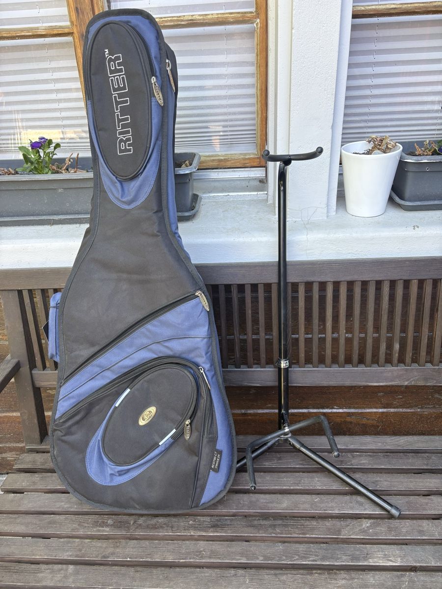 Borse: Gitarrentasche und Gitarrenständer – Nuovo (secondo la descrizione) da Gurmels venduto da rka_g55f