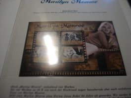 Malediven Block Marylin Monroe  ** 2010