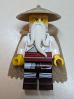 Lego Ninjago njo0550 Wu Master, Fuzzy Cape [used]