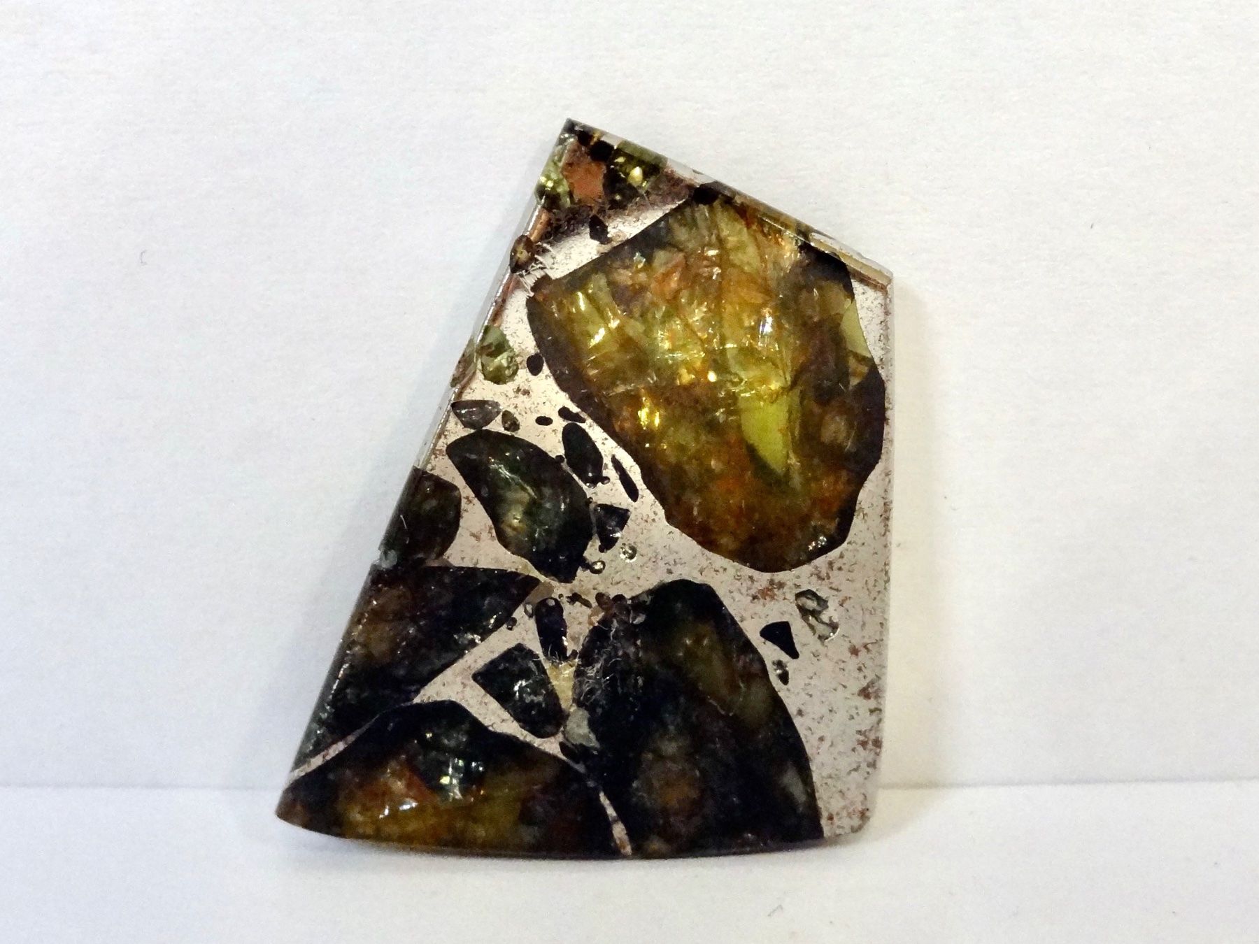 Minerali & Pietre curative: Meteorit PALLASIT Eisen-Stein-Meteorit IMILAC CHILE – Nuovo (secondo la descrizione) da Kerzers venduto da djstarsky73 3