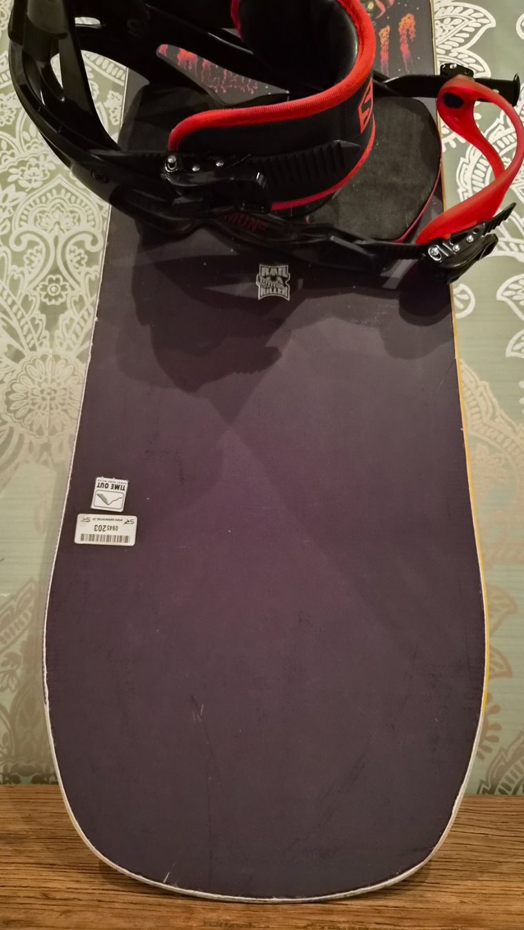 Snowboard Nitro Board: Nitro Snowboard 148cm inkl. Bindung – Usato da Oberrieden venduto da Raja011 5